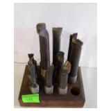 Group of 11 machines bore bits