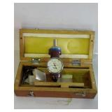 Links dial indicator 6 jewels 0.0005, with wood