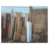 Group lot of misc lumber of all sorts used