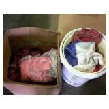 Big group lot of shop towel rags some new ones