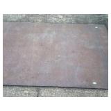 Sheet of steel plate 4 x 8ft,