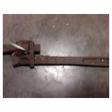 Old Keen Kutter 18" pipe wrench
