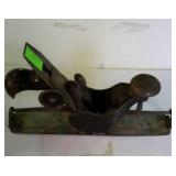 Vintage 10" wood plane from Stanley Rule and