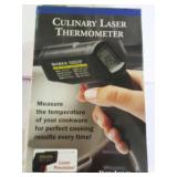 Culinary laser thermometer in box