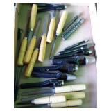 Tool lot, woodcraft wood chisels, and punch set