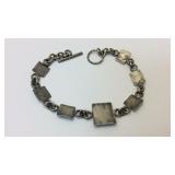 Sterling Silver 8 inch Bracelet No Mark tests to