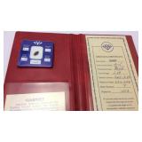 1.09 ct Garnet in Red Protective Folder