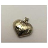 Heart Sterling Silver Pendant