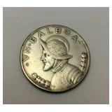 Panama Silver Balboa 1934
