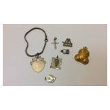 Jewelry lot with some Sterling bracelet and