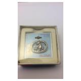 Poor bear Sterling silver broach