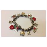 Teacher school charm bracelet