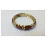 Rust colored bracelet