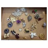 Flat of broaches