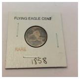 1858 flying eagle cent
