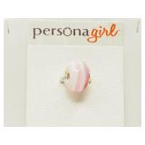 Persona Girl Pink Striped Bead