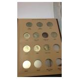Book of Susan B Anthony dollars with 10 coins