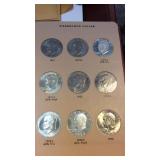 Eisenhower dollars including  proof only issues