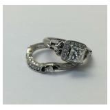 Ladies Diamond Ring & matching band - 14K white