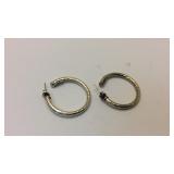 Sterling Silver Hoop Earrings