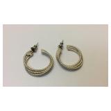 Sterling Silver Hoop Earrings