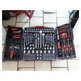 Husky tool kit in portable case, may be a few