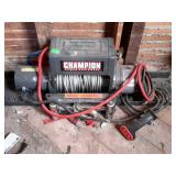 Champion power equipment 8000# winch with battery