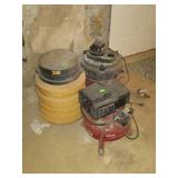 Pancake electric air compressor,and two shop