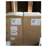 Two Maxim clay wall lights new in box, Location