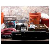 Group lot of hardware, two value pack power strip