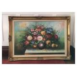 Decorator painting, still life Floral,