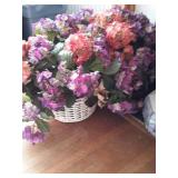 Floral 3 piece  lot: two hydrangea floral