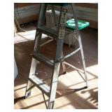 Husky 4 foot aluminum step ladder, upstairs main