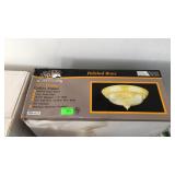 Hampton Bay polished brass 15 inch dome ceiling