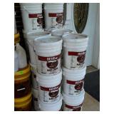 5 gallon buckets of white barn and fence