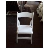 Twenty Folding chair, White event type with