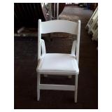 Twenty Folding chair, White event type with