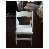 Twenty Folding chair, White event type with