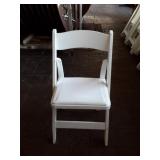 Twenty Folding chair, White event type with