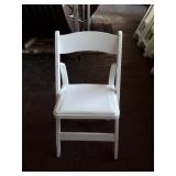 Twenty Folding chair, White event type with