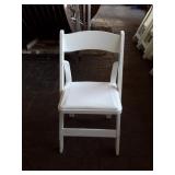 Twenty Folding chair, White event type with
