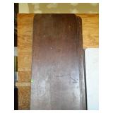 8 foot folding table, wood top banquet table