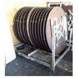 Steel Table holding rack, made of angle iron