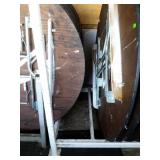 Steel Table storage rack measures 40 x 48 x 68"