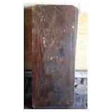 6 foot folding banquet table with wood top