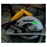 Dewalt  circular saw 7 1/4