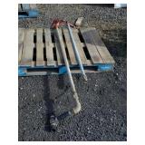 Two frost free water hydrants 5 foot