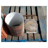 Group clinch tie tree supports, and flashing