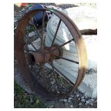 28" Iron spoke wheel