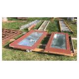 Two Benchmark doors thermatru 32" doors